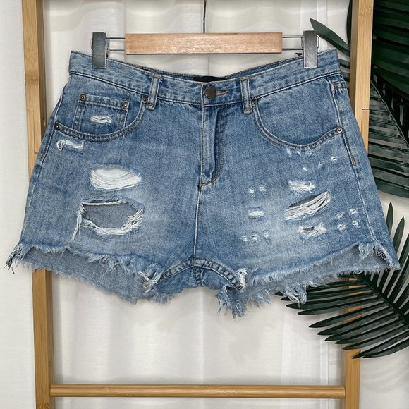 DECJUBA | Shorts | Decjuba Blue Denim 